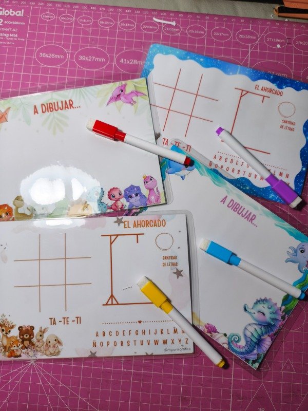Producto - Pizarra mágica con marcador/borrador - 0