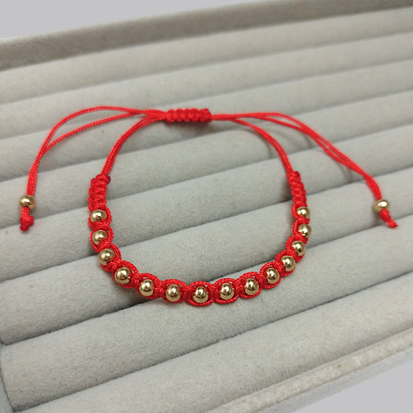 Producto - Pulsera hilo rojo regulable D 100119