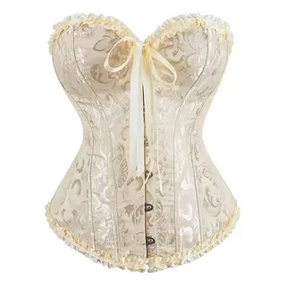 Producto - Corset victoriano beige