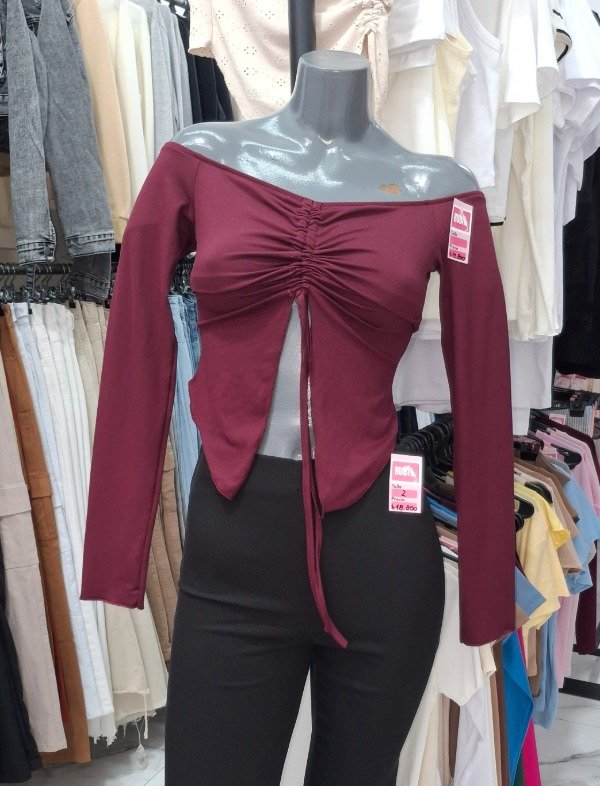 Producto - Top bote con frunce