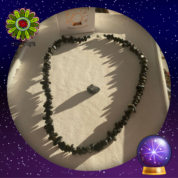 Producto - Collar escallas piedras naturales - 3