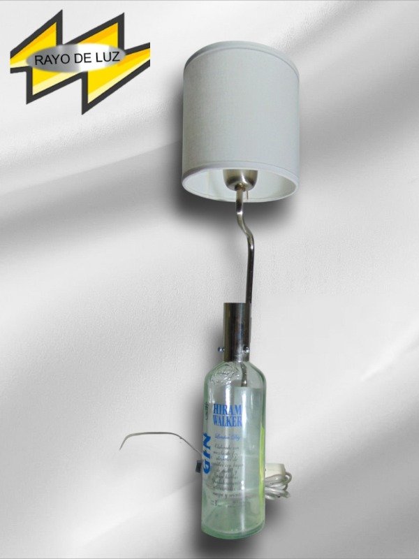 Producto - #1007 Lámpara Botella Gin