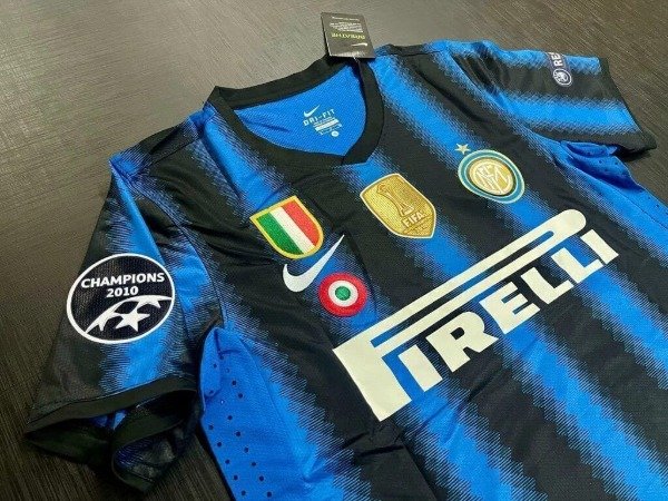 Producto - CAMISETA INTER IMPORTADA TITULAR RETRO 2010/2011 #4 J.ZANETTI - 2