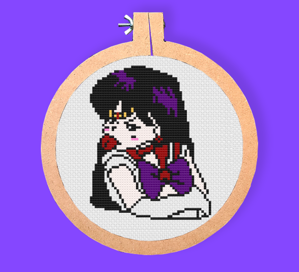 Producto - Sailor Mars - Kit de Punto Cruz