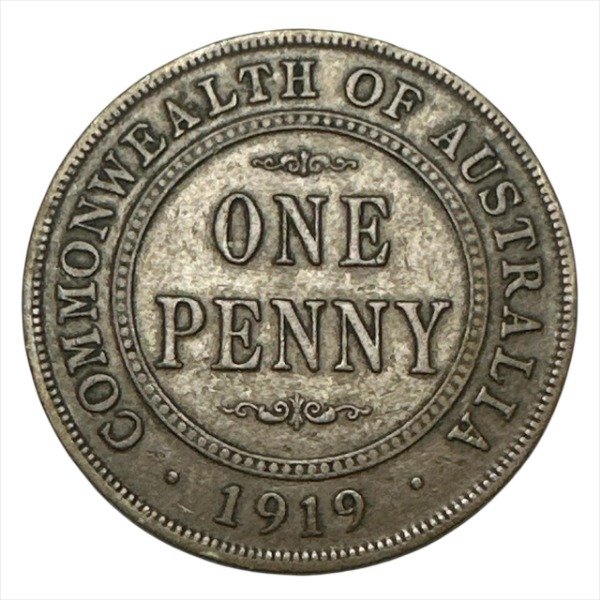 Producto - Australia 1 Penique, 1919 KM# 23