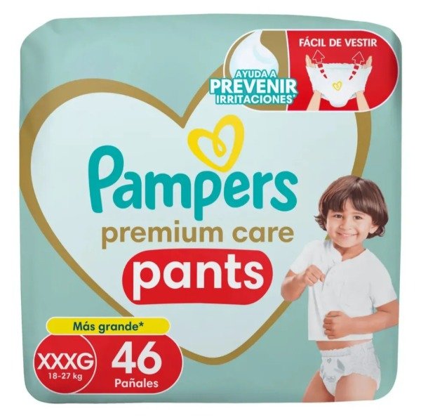 Producto - Pampers Premium Care Pants XXXG x 46