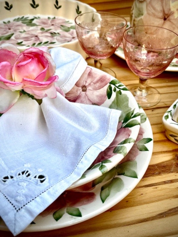 Producto - Plato hondo Rosa/Verde (x 2u)