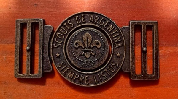 Producto - Hebilla Cinturón Scouts de Argentina (Flor de Lis Internacional)