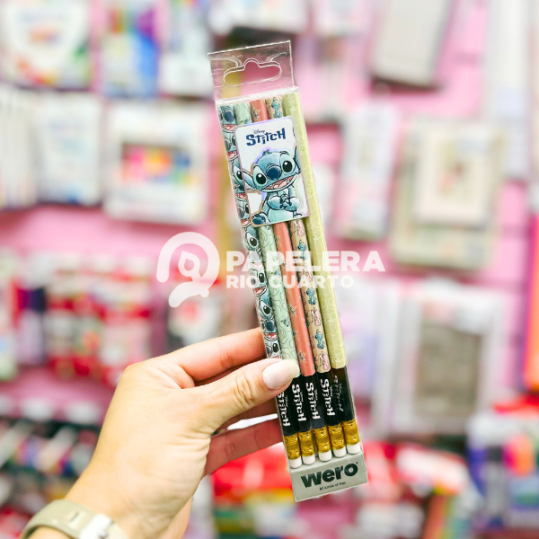 Producto - LAPIZ NEGRO STITCH