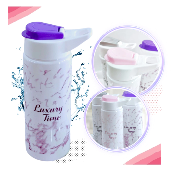 Producto - Botella LUXURY deportiva de Plástico 500ml