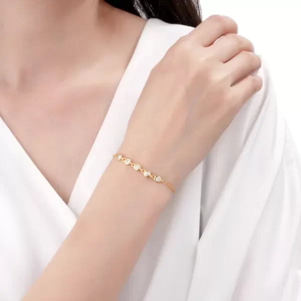 Producto - Pulsera puntos de luz golden