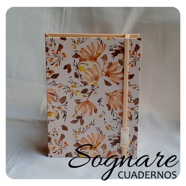 Producto - Cuaderno Copta Floral