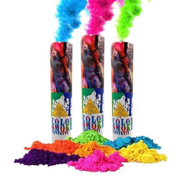 Producto - Cañon mortero lanza polvo holi de colores