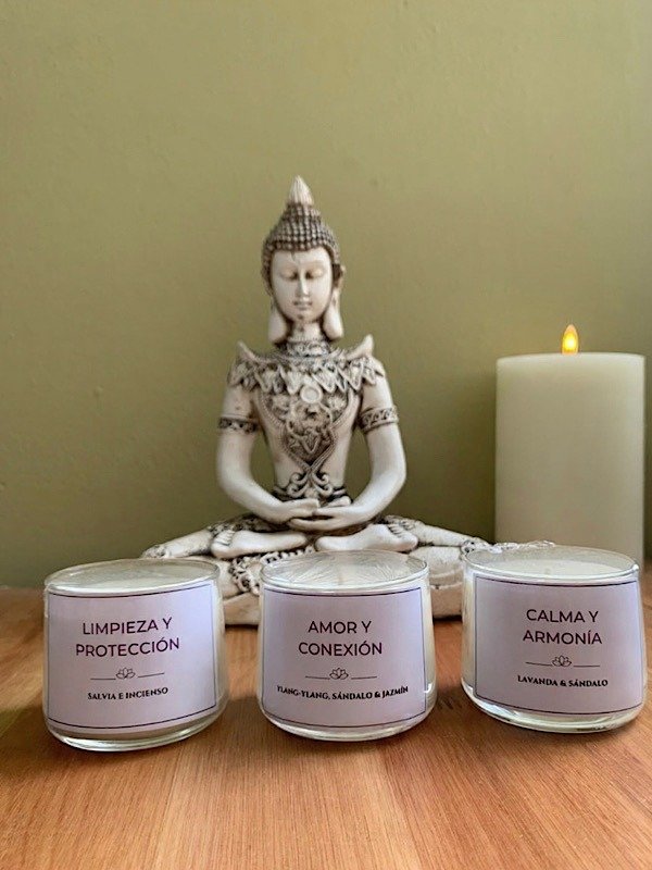 Producto - Velas de Soja Intencionadas