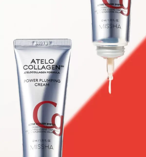 Producto - MISSHA Atelo Collagen 500 Power Plumping Cream 40ml - 0