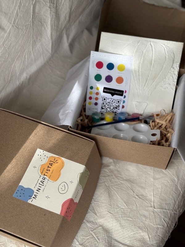 Producto - Kit mini [artista] - pintá tu propio cuadro - 1