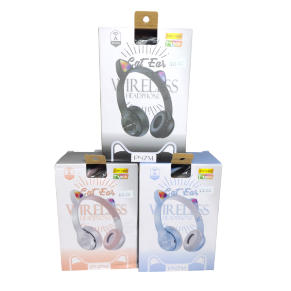 Producto - Auricular Bluetooth Gatito orejas