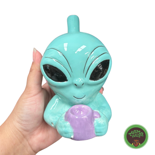 Producto - Pipa ceramica Alien