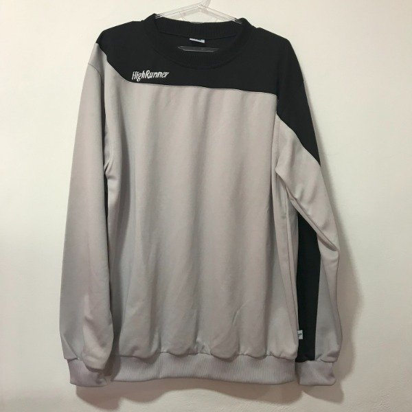 Producto - BUZO ARQUERO/A NEGRO CON GRIS