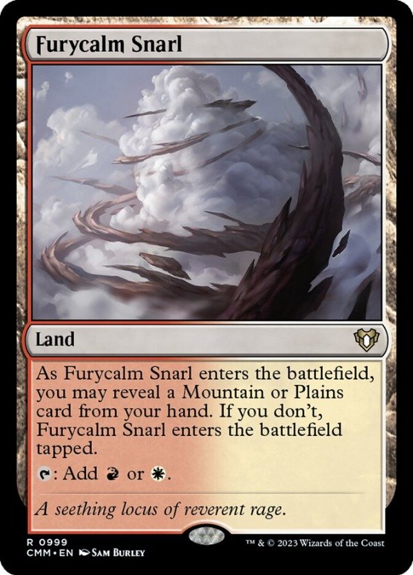 Producto - Furycalm Snarl #999  Commander Masters