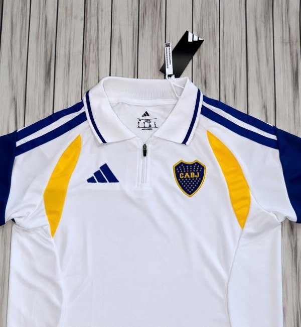 Producto - Chomba Blanca Boca Calidad Premium - 1