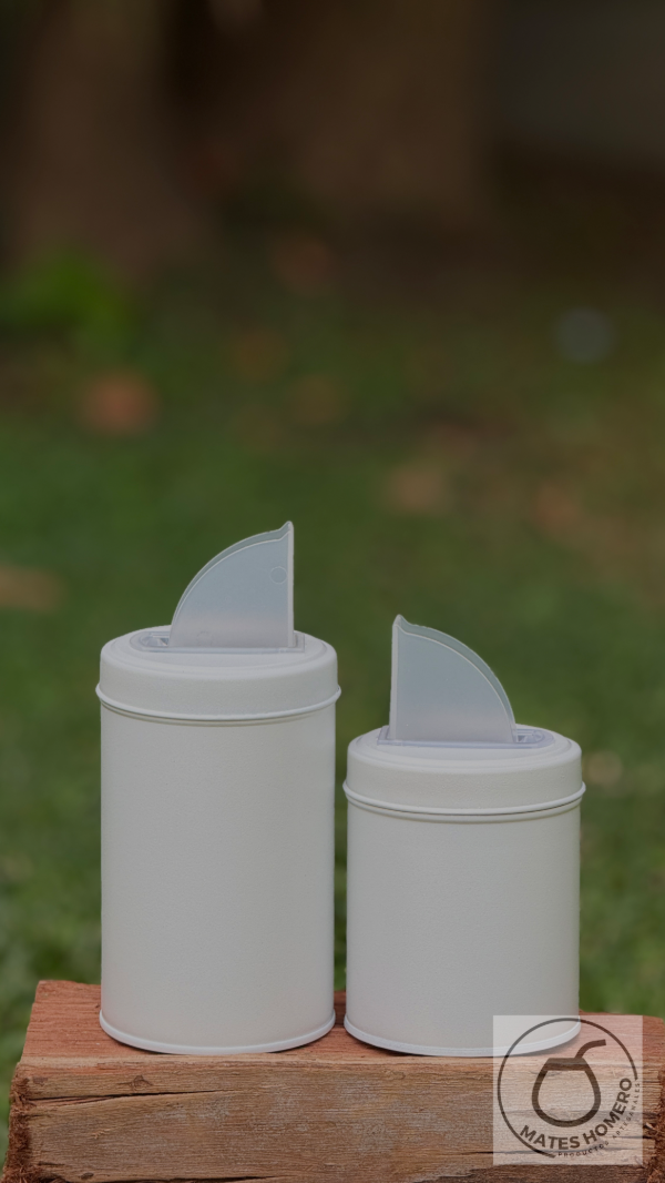 Producto - YERBERO Y AZUCARERO DE LATA BLANCO