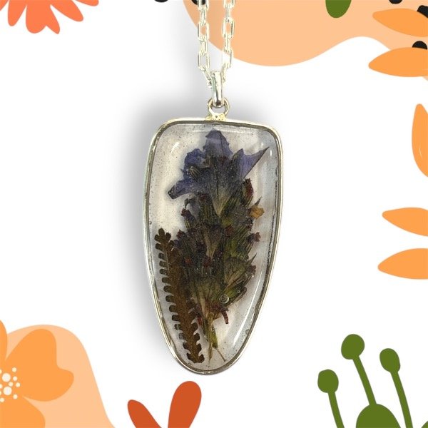 Producto - Lavanda - Plata 925 - 4x2cm