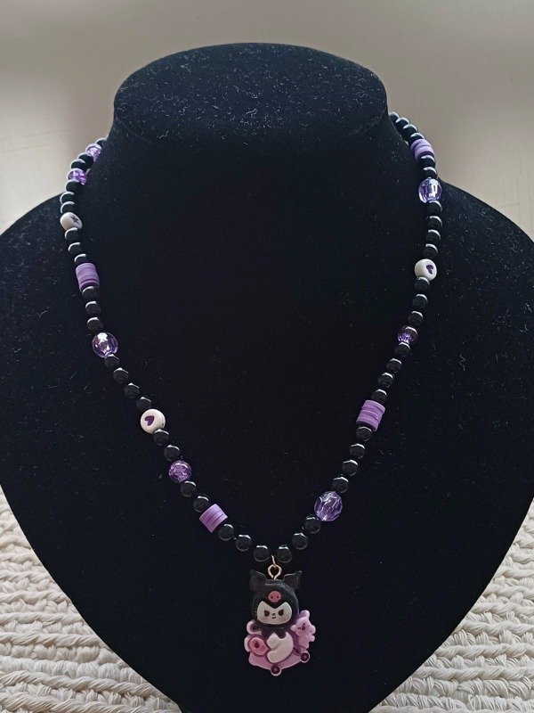 Producto - Collar mostacillas personajes Kuromi