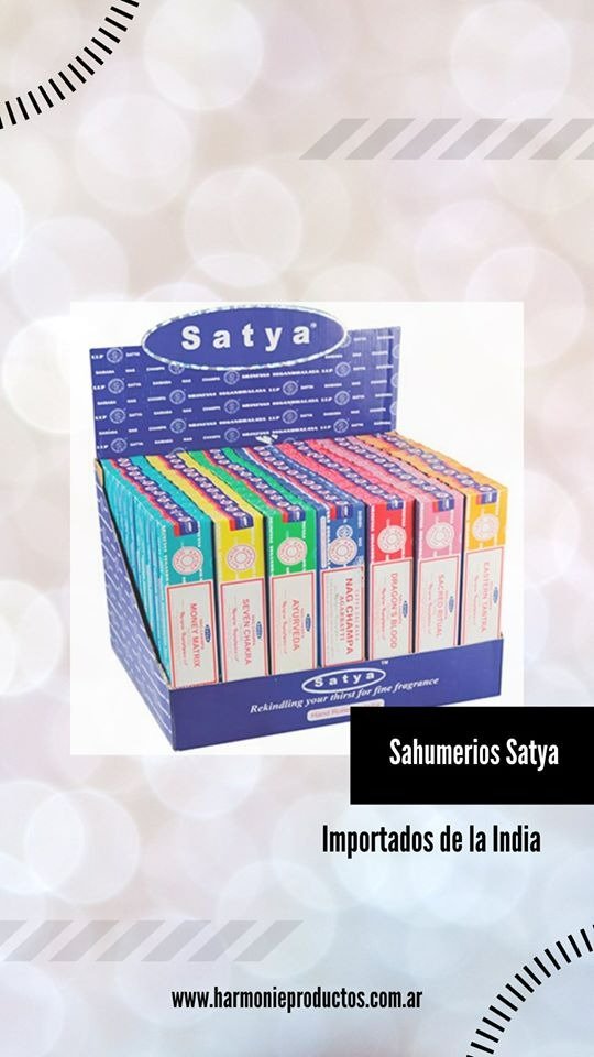 Producto - Sahumerios Satya clásicos