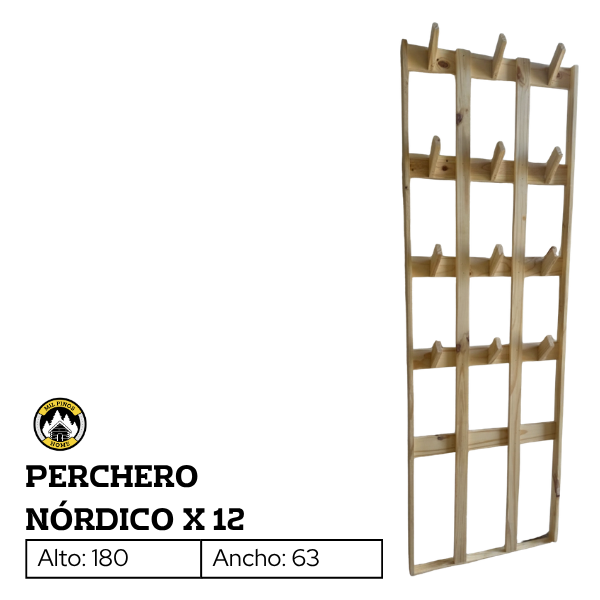 Producto - PERCHERO NÓRDICO X 12