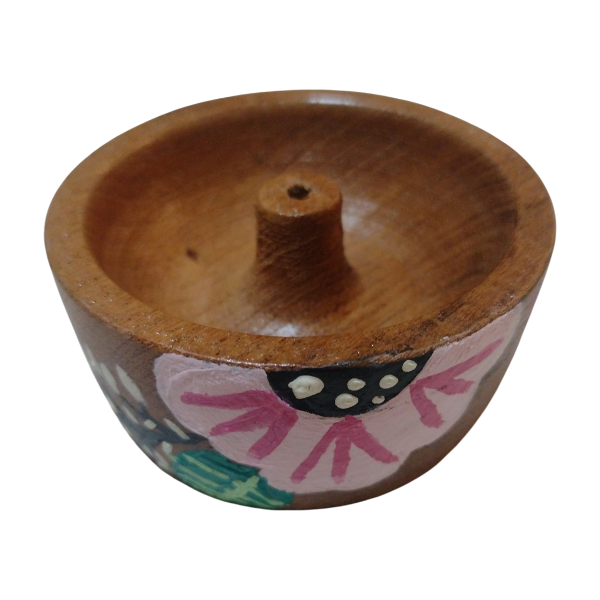 Producto - Porta Sahumerio de Algarrobo ALTO PA 007 / Precio Mayorista