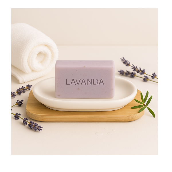 Producto - Jabón exfoliante de lavanda