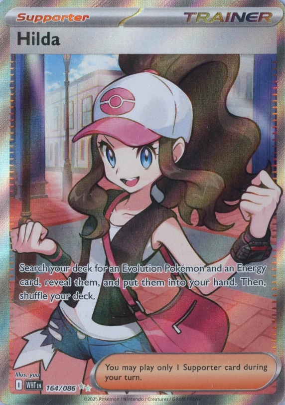 Producto - Hilda - 164/086 - White Flare - Holo Full Art