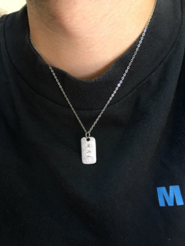 Producto - Chapita Personalizada Rectangular (3-6) dígitos