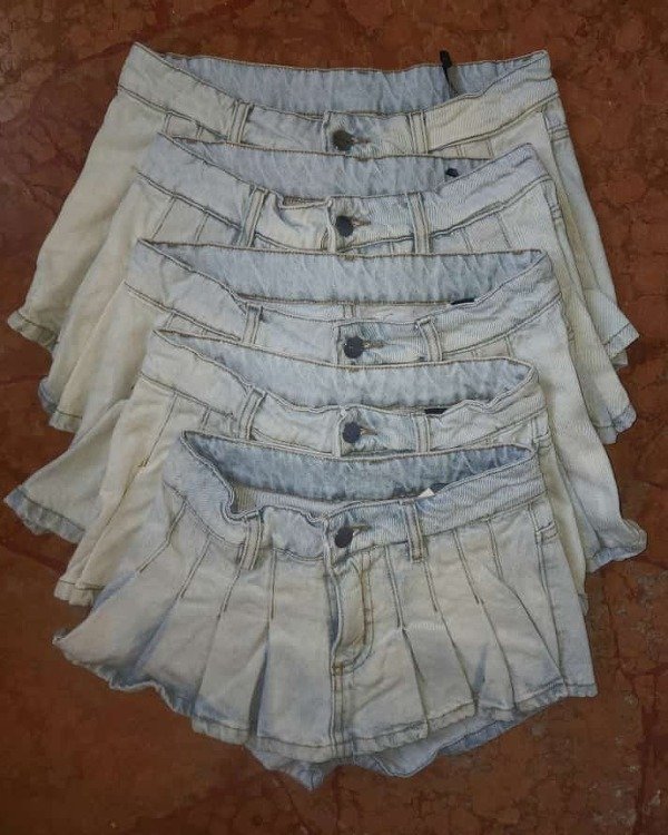 Producto - Short Pollera Tablas