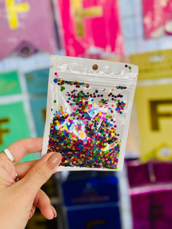 Producto - Confetti cola de sirena 15gr multicolor
