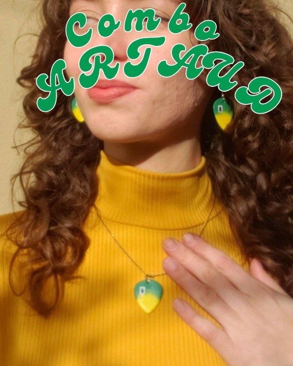 Producto - COMBO ARTAUD (Par de aritos de púa+collar de púa)
