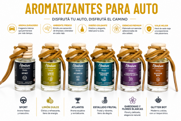 Producto - Fragancias perfume auto - 0