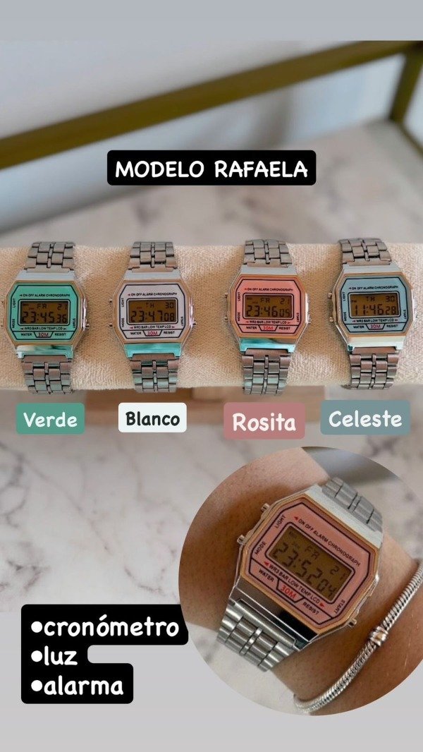 Producto - Reloj Rafaela