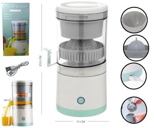 Producto - Exprimidor Eléctrico Portátil (recargable)