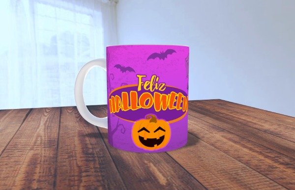 Producto - Taza de plastico - CALABAZA