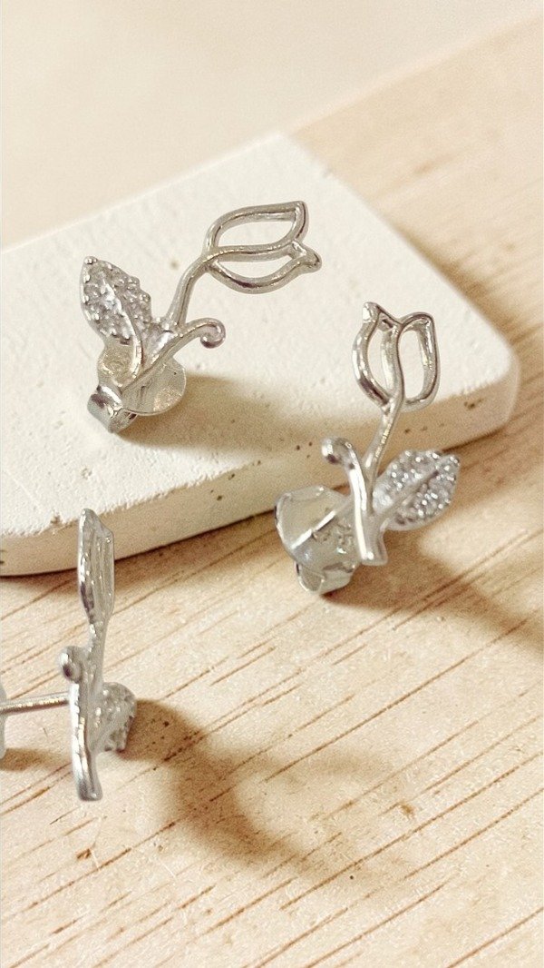 Producto - Aro de Plata 925 trepador con mini cubics