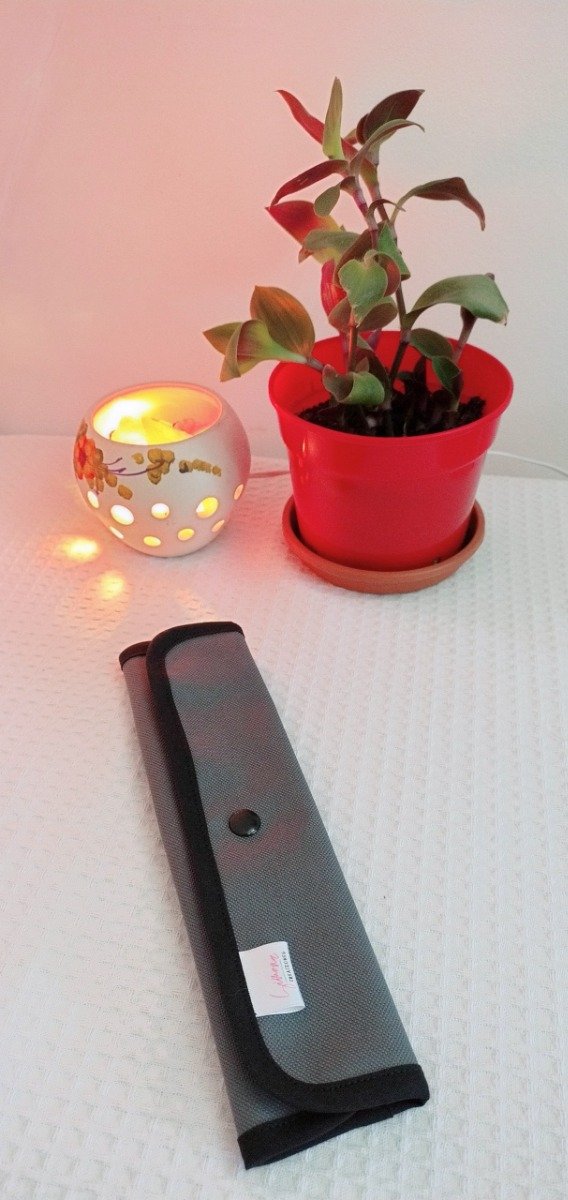 Producto - PORTA CUBIERTOS GRIS CON NEGRO
