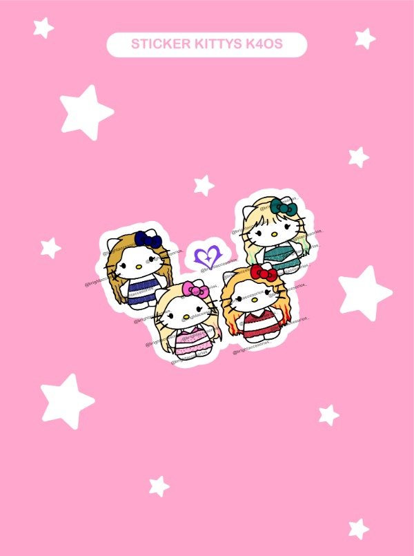 Producto - Sticker Kittys K4OS