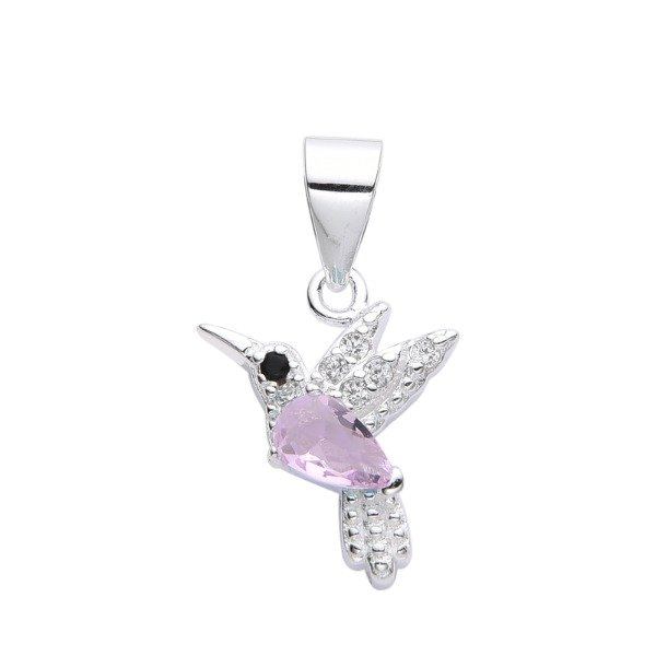 Producto - Dije colibri chico rosa