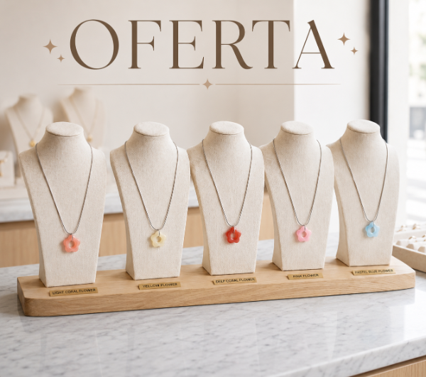 Producto - OFERTA Conjunto de dije flor + cadenita