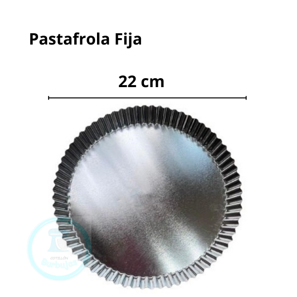 Producto - Pastafrola Hojalata Fija 22 cm x1