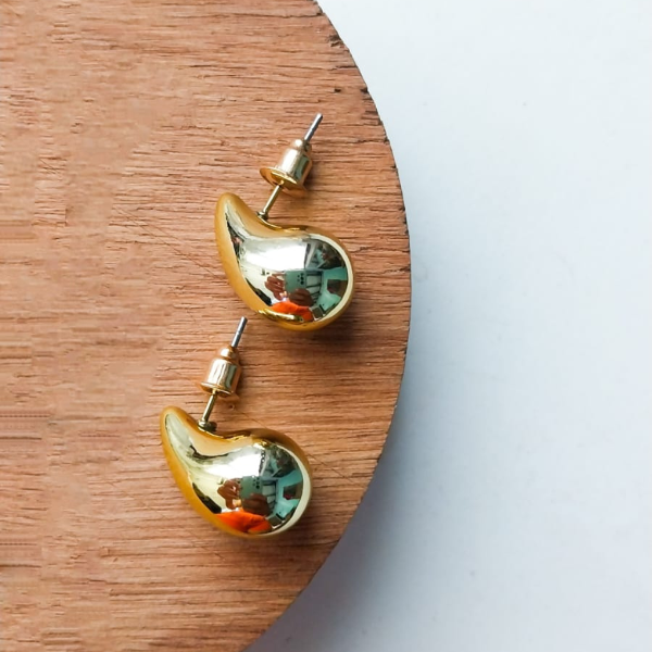 Producto - Aros Mini Gota - Dorado