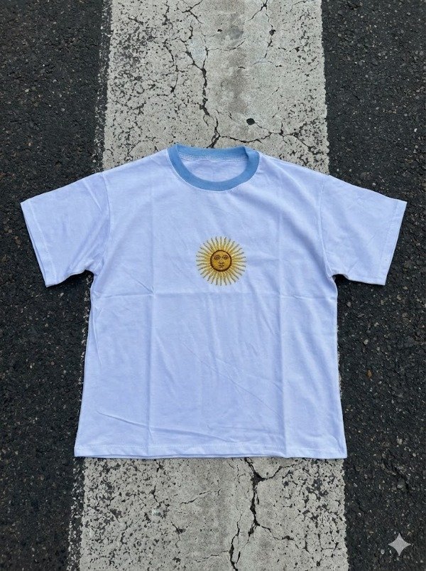 Producto - Remera arg blanca