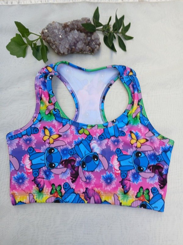Producto - Top deportivo stich flores